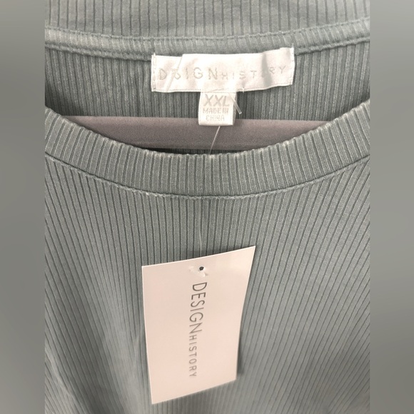 Design History Muni Eyelet Flutter Sleeve Knit Top -NWT - Picture 6 of 8